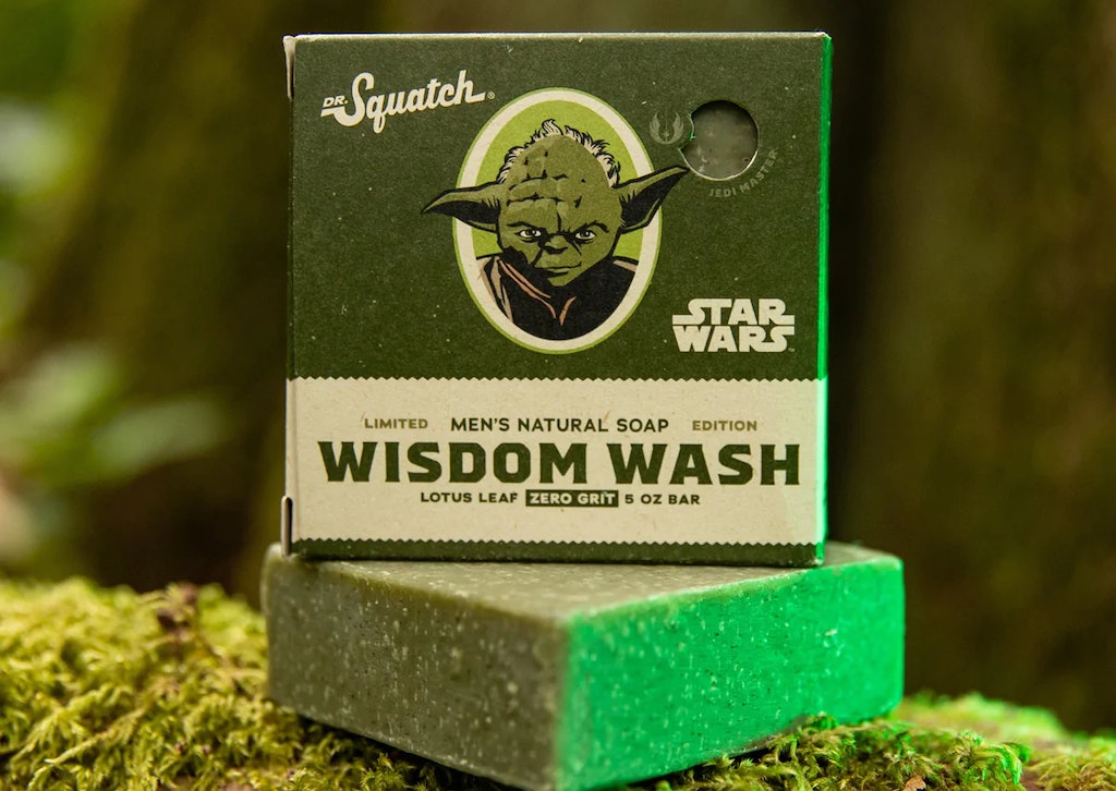 Dr. Squatch Star Wars Limited Edition Soap Set (2 Bars) - Mandalorian Baby  Yoda